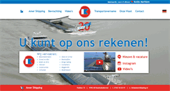 Desktop Screenshot of amershipping.nl